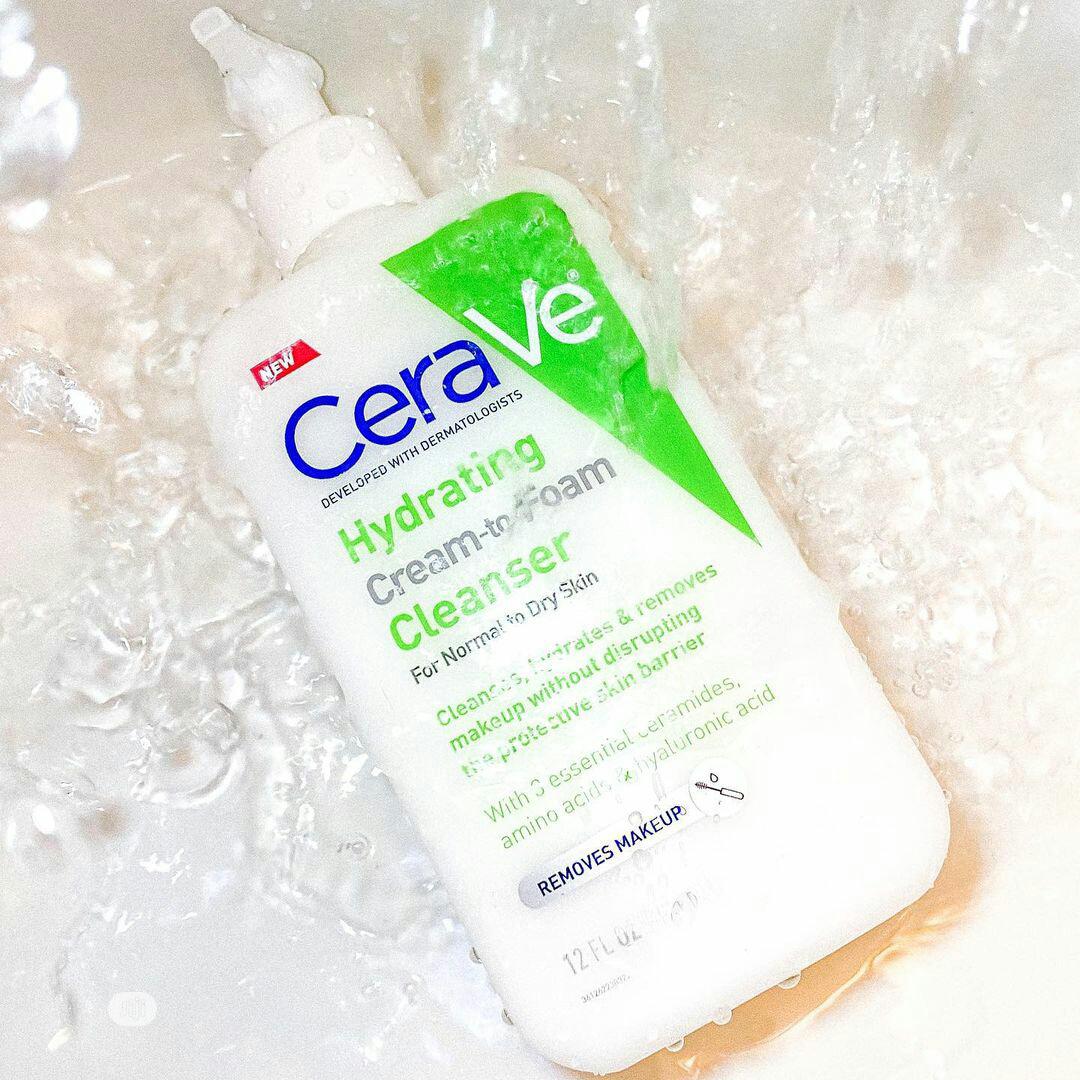 CeraVe Supersize Hydrating Cream to Foam Cleanser 355ml
