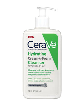 CeraVe Supersize Hydrating Cream to Foam Cleanser 355ml