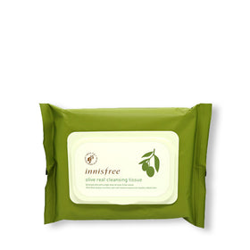 innisfree Olive Real Cleansing Tissue, 30 Sheets, (150 g)
