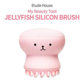 ETUDE HOUSE Jellyfish Massage And Exfoliating Facial Brush Pink