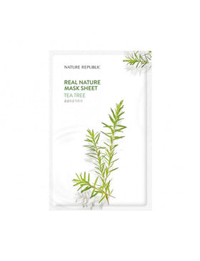 Nature Republic Nature Republic Real Nature Mask Sheet/ Tea Tree 23ml