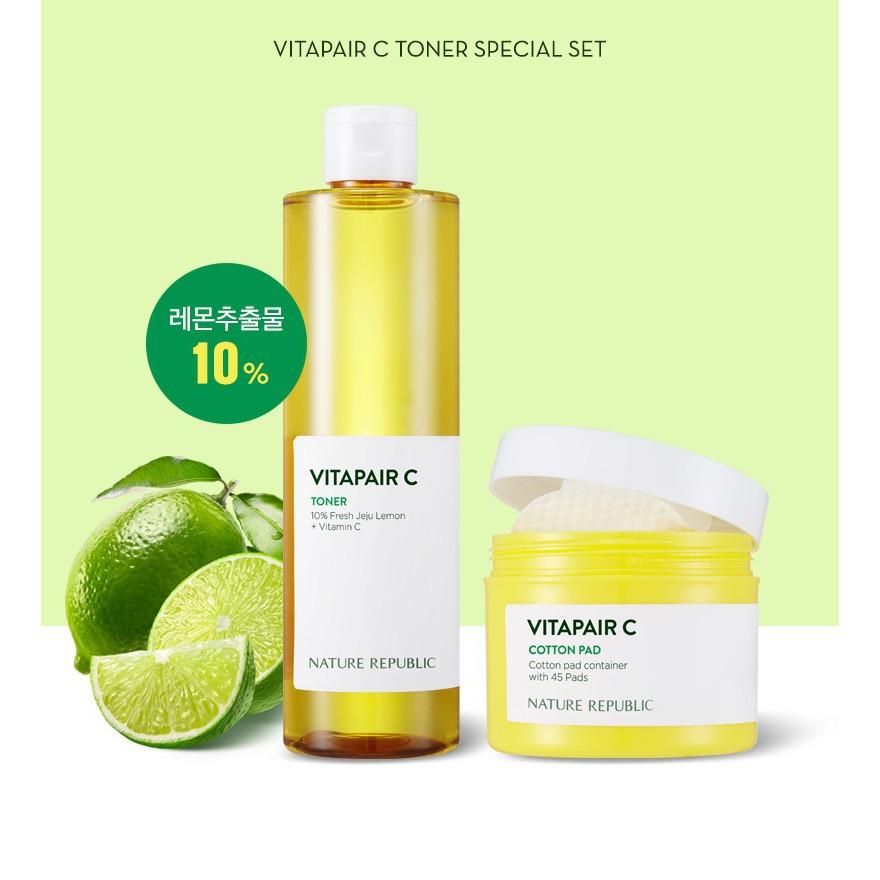 Nature Republic Nature Republic VITAPAIR Vit C Dark Spot Corrector Toner Set