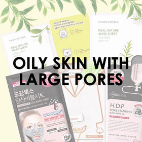 The Beauty Corp. Oily Skin | Enlarged Pores Sheet Mask Set