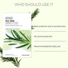 THEFACESHOP THEFACESHOP Real Nature Tea Tree Mask
